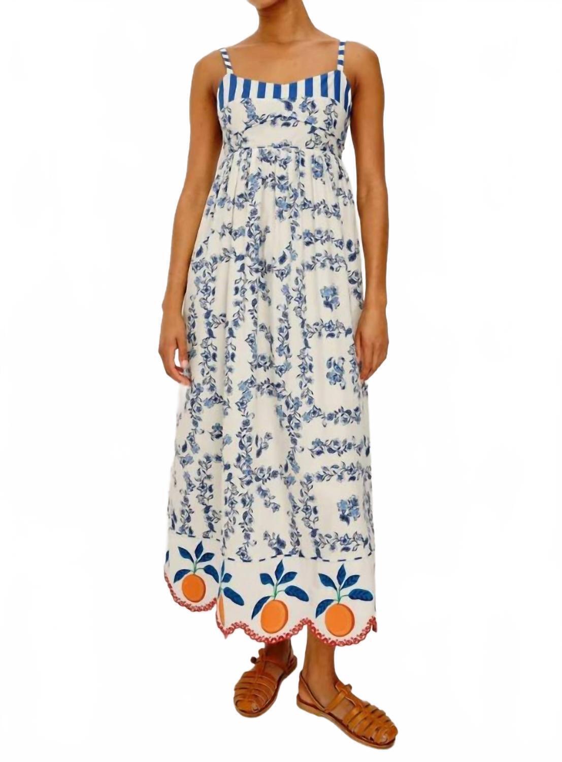New Rails Lexie Maxi Dress In Ceramic Floral